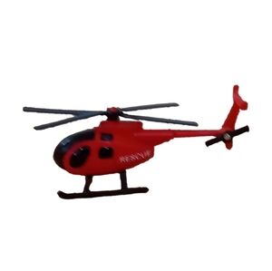 Diecast Maisto Adventure Force Fire &  Rescue Helicopter Red‎ Model